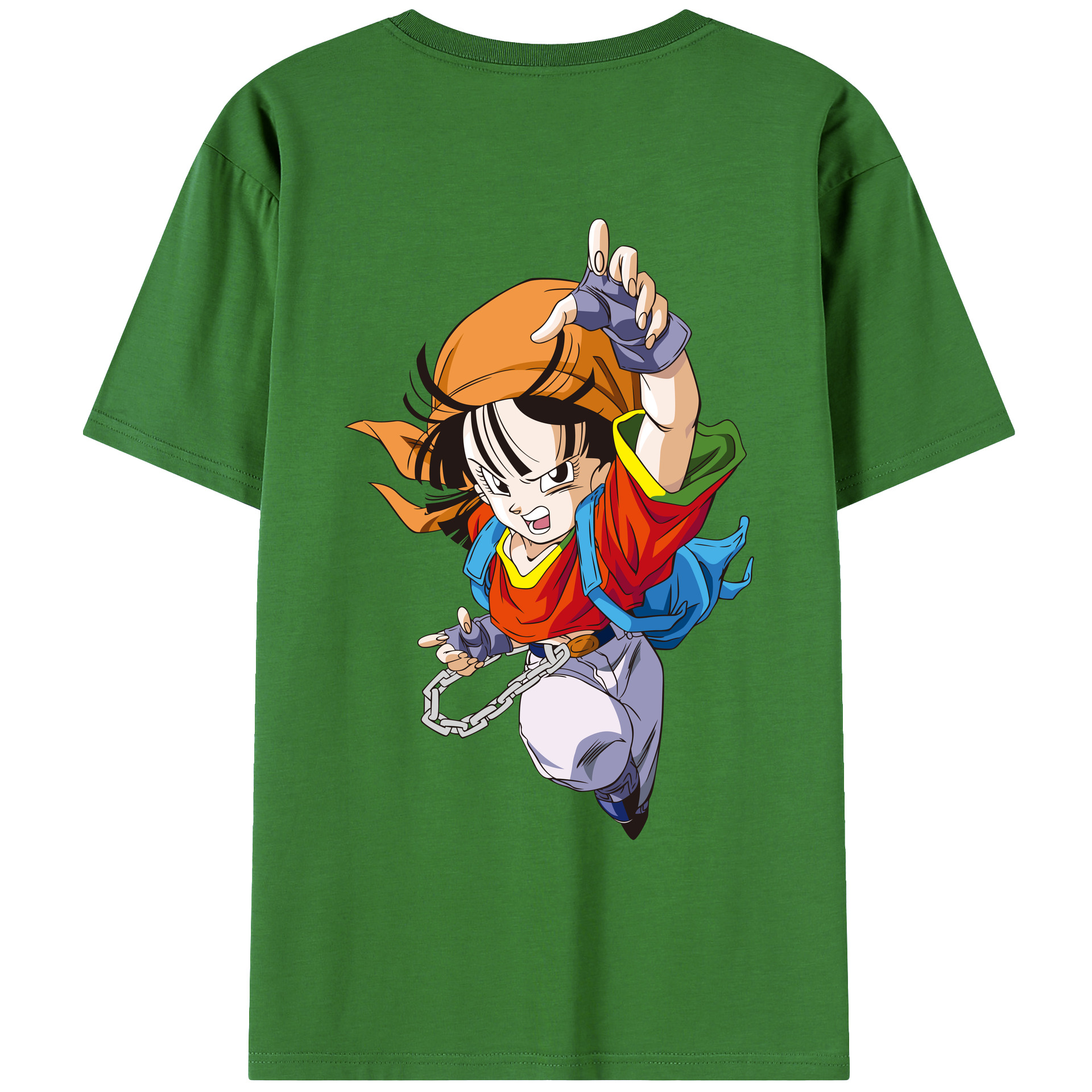 （画像用） ドラゴンボール パン DRAGON BALL Pan レディース半袖Tシャツ(バックプリント)